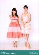 【中古】生写真(AKB48・SKE48)/アイドル/AKB48 まりあんにん/入山杏奈・阿部マリア/全身・2Lサイズ/光文社「FLASH増刊号」×こんぷりん AKB48グループユニットじゃんけん大会2017 2L判ブロマイド