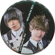 【中古】バッジ・ピンズ(男性) 佐藤友咲(水無月涙)&三山凌輝(神無月郁) トレーディング缶バッジ(ツキステ。) 「『ツキステ。』&『スケステ』合同ダンスライブ『LUNATIC LIVE 2018 ver BLUE&RED』」