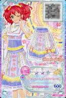 【中古】アイカツDCD/P/ボトムス/キュート/Classical Ange/「アイカツフレンズ!公式ファンブック STYLE6」付録 FZ-22[P]：フィオーレヴィオラスカート/明日香ミライ