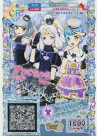 【中古】プリパラ/サイリウムレア/マイチケ/ワンピース/プレミアム/RosetteJewel/サイリウムジュエルマイク限定コーデ 神5弾追加コーデ CJM-27 CR ：ジュエルマイクバイオレットワンピ