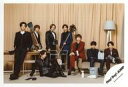 【中古】生写真(ジャニーズ)/アイドル/Hey! Say! JUMP Hey!Say!JUMP/集合(8人)/横型・全身・衣装赤・黒・紺・茶色・白・箒・背景ベージュ/DVDシングル「愛だけがすべて -What do you want?-」MV&ジャケ写オフショット/公式生写真
