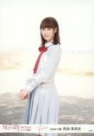 【中古】生写真(AKB48・SKE48)/アイドル/NGT48 西潟茉莉奈/膝上・衣装水色/CD「青春時計」(2017.8.19 ハイブ長岡)握手会会場限定ランダム生写真