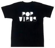 【中古】Tシャツ(男性アイドル) 星野源 “POP VIRUS”Tシャツ(LOGO) ブラック Mサイズ 「星野源 DOME TOUR 2019『POP VIRUS』」