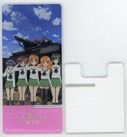 【中古】モバイル雑貨 あんこうチーム スマホスタンド 「Blu-ray ガールズ＆パンツァー 劇場版」 上新電機購入特典