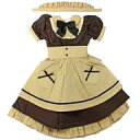 【中古】ドールアクセサリー DD用 カフェモカメイドセット 「天使のころも」 ボークスショップ&ホビー天国ウェブ限定