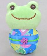 【中古】ぬいぐるみ ピクルス(傘) ひめだるま 手のひらサイズ(マスコットぬいぐるみ) 「pickles the frog-かえるのピクルス-」