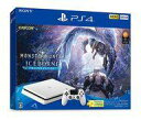 【中古】PS4ハード プレイステーション4本体 500GB モンハン アイスボーン スターターパック ホワイト