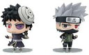 【中古】トレーディングフィギュア ちみメガ バディシリーズ NARUTO -ナルト- 疾風伝 はたけカカシ＆うちはオビト 忍界大戦セット