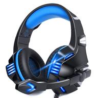 【中古】WindowsXP/7/8/8.1/10ハード HUNTERSPIDER PRO GAMING HEADSET V-3 (ブラック/ブルー) [V-3]