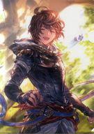 【中古】クリアファイル サンダルフォン(縦長) 「GRANBLUE FANTASY-グランブルーファンタジー- グラブルエクストラフェス2019 「000」トレーディングA4クリアファイル」