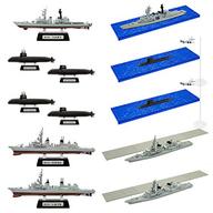 【中古】食玩 プラモデル 全10種セット 1/1250 「現用艦船キットコレクション Vol.6 海上自衛隊呉基地」