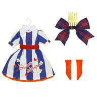 ブライス 【新品】ドールアクセサリー 22cm用 sandy stripeワンピースセット(ネイビー) 「Blythe-ブライス-」 Dear Darling Fashion for Dolls