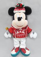 【中古】ぬいぐるみ ミッキーマウス(ディズニー・クリスマス・ストーリーズ) ぬいぐるみバッジ 「ディズニー・クリスマス2018」 東京ディズニーランド限定
