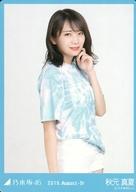【中古】コレクションカード(乃木坂46)/乃木坂46 2019.August-IV WebShop限定 生写真カード 秋元真夏/上半身・「タイダイ」/乃木坂46 2019.August-IV WebShop限定 生写真カード