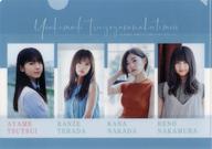 【中古】クリアファイル(女性アイドル) 筒井あやめ＆寺田蘭世＆中田花奈＆中村麗乃(乃木坂46) 個別A4クリアファイル7 「夜明けまで強がらなくてもいい」