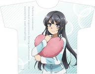【中古】Tシャツ(キャラクター) 桜島麻衣(パジャマver.) フルグラフィックTシャツ ホワイト フリーサイズ 「青春ブタ野郎はバニーガール先輩の夢を見ない」