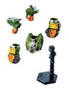 【中古】食玩 トレーディングフィギュア 6.ドッシン強竜装セット 「騎士竜戦隊リュウソウジャー 勇動#3」