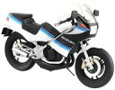 【中古】ミニカー 1/12 SUZUKI RG250Γ(ホワイト×ブラック×ブルー) 「完成品バイクシリーズ」 106761