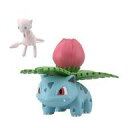 【中古】食玩 トレーディングフィギュア 4. ミュウ＆フシギソウ 「ポケットモンスター ポケモンスケールワールド カントー地方」