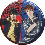 【中古】バッジ・ピンズ(男性) 【シークレット】 秋嶋隆斗(山田三郎)&バーンズ勇気(毒島メイソン理鶯) ランダム缶バッジ 「舞台『ヒプノシスマイク -Division Rap Battle-』 Rule the Stage -track.1-」