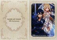 【中古】ポスター(アニメ) SAO小説表紙デザイン 台紙付ミニポスター 第18巻 表紙イラスト 「一番くじ ソードアート・オンライン〜10周年記念パーティ!〜」 H賞