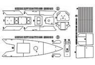 【中古】塗料・工具 1/350 中国海軍 055型 駆逐艦 ペイントマスクシート (ブロンコモデル NB5055) [FLYM350108]