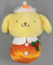 【中古】ぬいぐるみ ポムポムプリン(サンタ/クリスマス2018) おてのりドール(ぬいぐるみ) 「サンリオキャラクターズ」