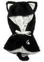 【中古】ぬいぐるみ ポンチョ 黒猫 ぬいぐるみストラップ用衣装 「Gift Closet -ギフトクローゼット-」 Gift ONLINE SHOP限定