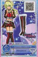 【中古】アイカツDCD/R/シューズ/オンパレード! 第2弾 OP2-22[R]：ロックスピリットロングブーツ