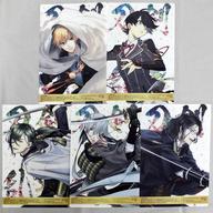 【中古】ポスター 全5種セット B5クリアポスター 第1弾 「刀剣乱舞-ONLINE-×ファミリーマート」 対象商品購入特典