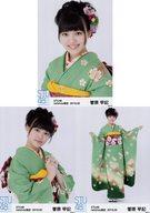 【中古】生写真(AKB48・SKE48)/アイドル/STU48 ◇菅原早記/STU48 2019年2月度netshop限定ランダム生写真 3種コンプリートセット
