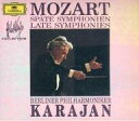 輸入クラシックCD KARAJAN / MOZART：LATE SYMPHONIES