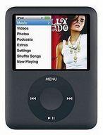 【中古】ポータブルオーディオ iPod nano 8GB (ブラック) [MB261J/A] (状態：本体のみ/本体状態難/バッテリー劣化)