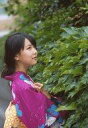 【中古】生写真(AKB48・SKE48)/アイドル/NMB48 白間美瑠/上半身・着物紫・花柄・体右向き/雑誌「UTB(アップトゥボーイ)vol.232 2015年8月号」AKB48 SHOP(ドンキホーテ秋葉原店)限定特典生写真
