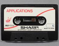 【中古】MZ-700 カセットテープソフト APPLICATIONS/S-BASIC MZ-700 カセットテープ版