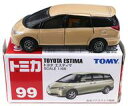 【中古】ミニカー 1/65 トヨタ エスティマ(ペールオレンジ/赤箱/中国製/青字TOMY) 「トミカ No.99」