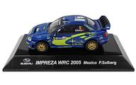 ミニカー 1/64 IMPREZA WRC 2005 Mexico P.Solberg #5(メタリックブルー) 「ラリーカーコレクション SS.4スバル Part.2」
