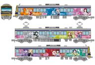 【中古】鉄道模型 1/150 伊豆箱根鉄道 7000系 7502編成 ラブライブ!サンシャイン!! Over the Rainbow号 ラッピング電車 3両セット 「鉄道コレクション」 [308096]