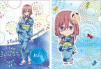 【中古】クリアファイル 中野三玖 浴衣ver. A4クリアファイルセット(2枚組) 「五等分の花嫁」