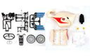 【中古】食玩 トレーディングフィギュア サイクロン号セット 「SHODO-X 仮面ライダー」