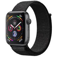 【中古】スマートウォッチ Apple Watch Series 4 GPSモデル 44mm スペースグレイアルミニウムケースとブラックスポーツループ [MU6E2J/A] (状態：本体状態難)