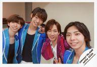 【中古】生写真(ジャニーズ)/アイドル/ジャニーズJr. ジャニーズJr./林蓮音・中村浩大・江田剛・松尾龍/横型・上半身・衣装青・紫・白・黒・肩組み・笑顔/Johnnys’ ISLAND セルフィー 2020/公式生写真