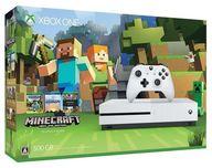 【中古】Xbox Oneハード XboxOneS本体 500GB (Minecraft同梱版) (状態:箱状態難※内箱含む)