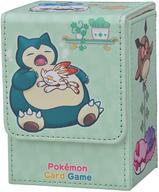 [Usado] Suministro Estuche para mazos de juegos de cartas Pokemon Snorlax Yawn Pokemon Center Limited