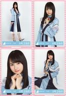 【中古】生写真(乃木坂46)/アイドル/日向坂46 ◇上村ひなの/日向坂46 ランダム生写真【紅白衣装】 4種コンプリートセット