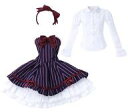【中古】ドールアクセサリー 1/3 50cm用 赤い鳥のカノンドレスセット(ネイビーストライプ)