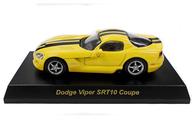 【中古】ミニカー 1/64 Dodge Viper SRT10 Coupe(イエロー) 「USA スポーツカーコレクション」 サークルK・サンクス限定