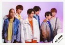 【中古】生写真(ジャニーズ)/アイドル/Aぇ! group Aぇ! group/集合(6人)/横型・上半身・両手下・目線右・背景ピンク/「Aぇ! group Zepp LIVE 2020 STARTING NOW 413」グッズオフショット/公式生写真
