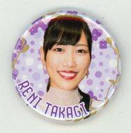 【中古】バッジ・ピンズ(女性) 高城れに(ももいろクローバーZ)/花柄 缶バッジ 「ももクロ春の一大事2019 in 黒部市～笑顔のチカラ つなげるオモイ～」 ももクロガチャ景品