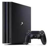 【中古】PS4ハード プレイステーション4 Pro本体 ジェットブラック(HDD 1TB/CUH-7000BB01)(状態：モノラルヘッドセット欠品)